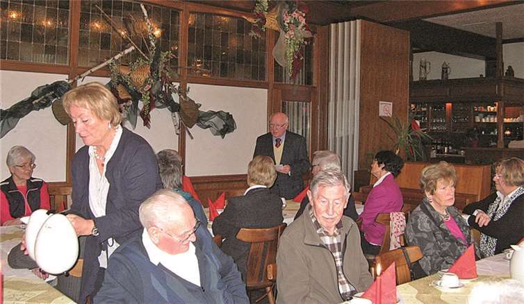 Letzter Advents- kaffee in der Stadthalle 