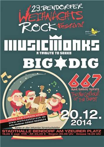 Rockspektakel in der Stadthalle