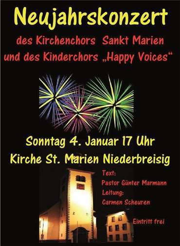 Neujahrskonzert in Sankt Marien