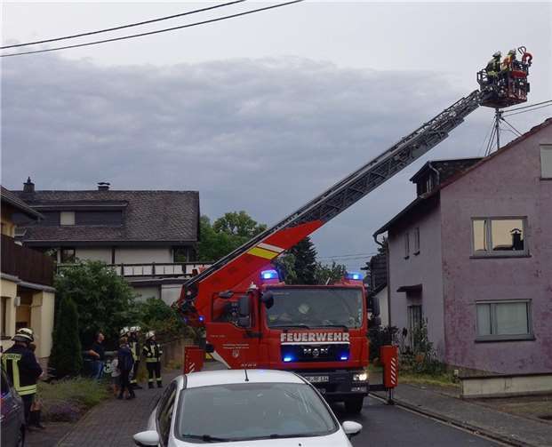 Dächer wurden beschädigt und Bäume entwurzelt 