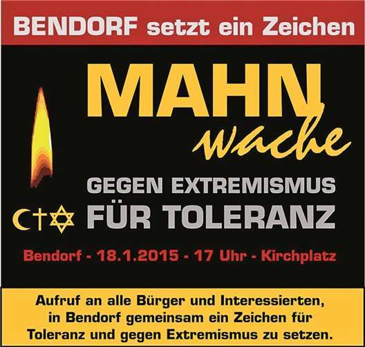„Bendorf setzt ein Zeichen“