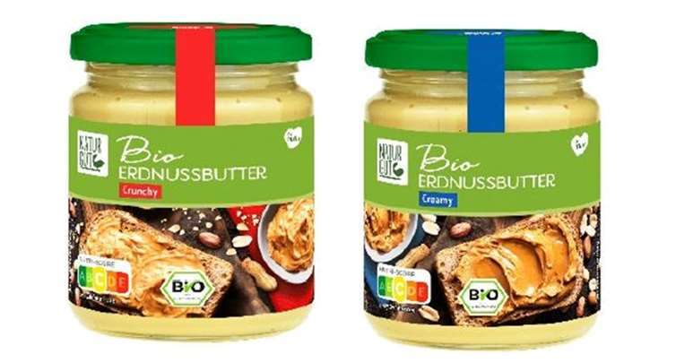 Nicht gekennzeichnete Allergene: Bio-Erdnussbutter zurückgerufen 