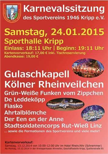 Restkarten im Vorverkauf 