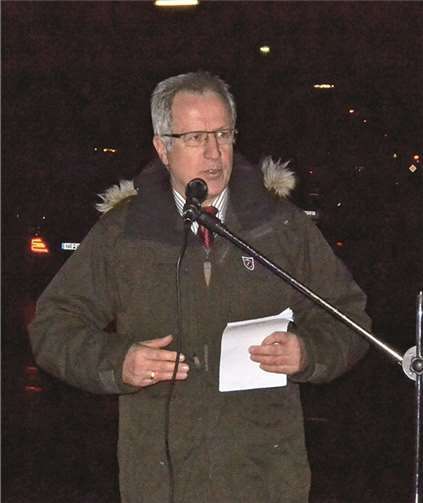 MdL Josef Dötsch von der CDU Landtagsfraktion war als Redner geladen 