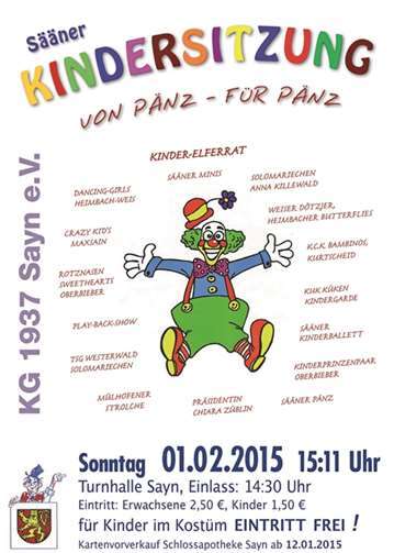 „Von Pänz – für Pänz“ tolles Programm in „Sään“