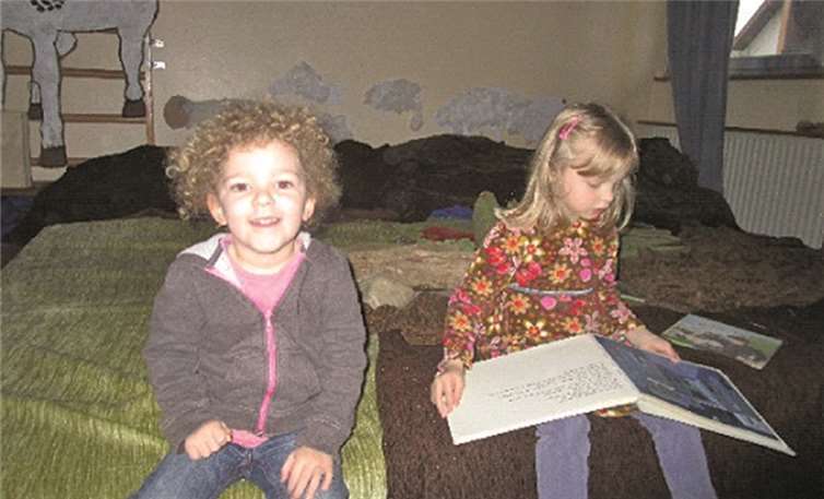 Besonderes Zimmer für Kinder 