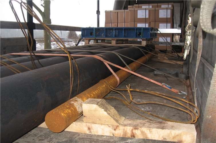 Osteuropäuscher LKW stillgelegt 