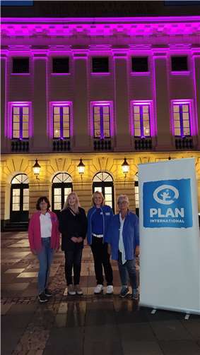 Koblenz erstrahlt in Pink 