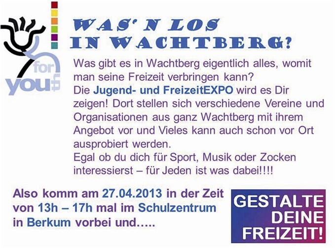 Unterschiedliche Jugendangebote präsentieren 