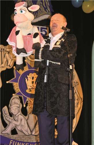 „30 Jahre Blau-Gold“ wurden ausgelassen-jeck gefeiert