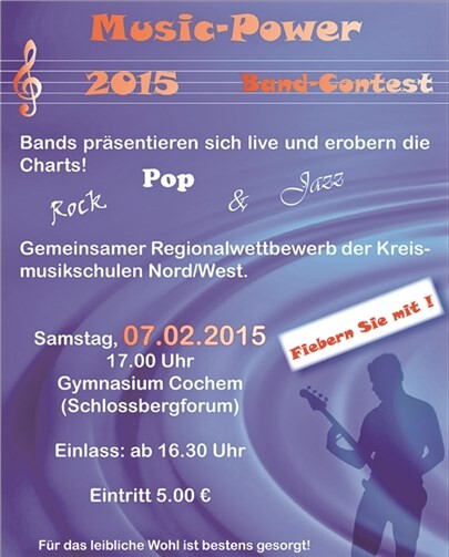 Regionalwettbewerb „Music Power 2015“