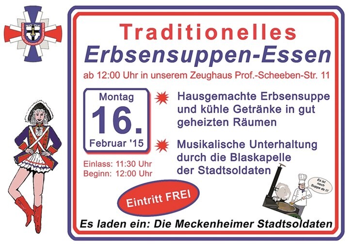 Erbsensuppenessen 