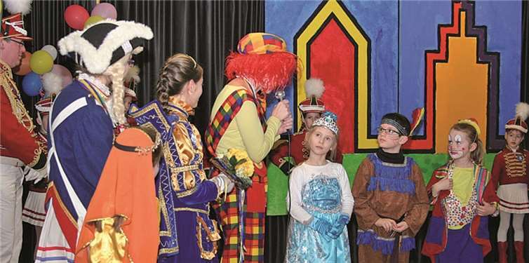 Merler Kinder feierten Karneval