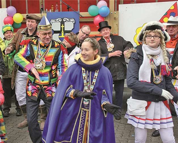 Kinderprinzessin Lilien I. regiert bis Aschermittwoch 