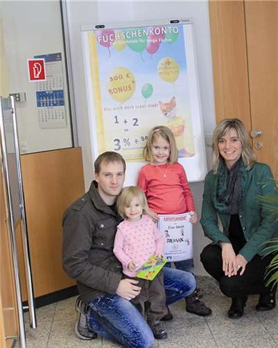 PRIMAX-Verlosung der Volksbank macht die Kleinen glücklich