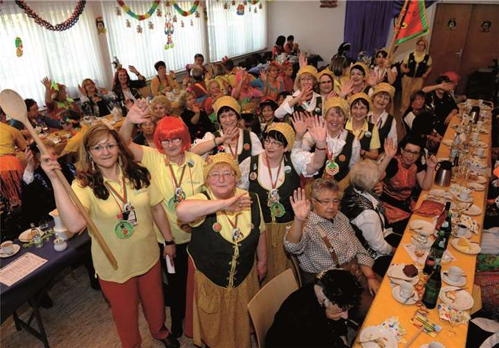 Die Möhnen haben alles fest im Griff 