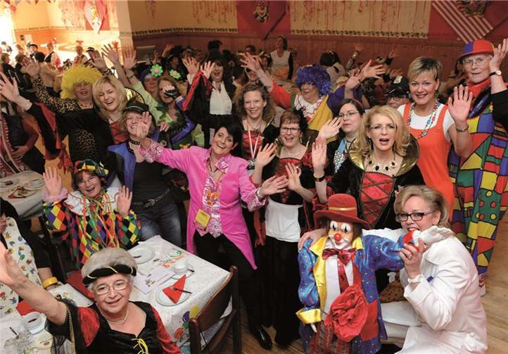 Die Möhnen haben alles fest im Griff 