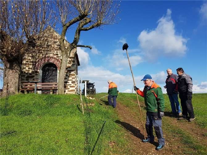 Starker Saubermannstag in Löf 