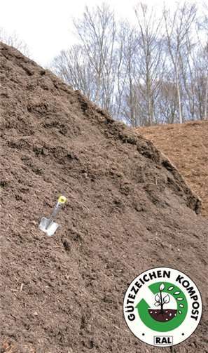 Aus Grünschnitt wird Kompost mit Gütesiegel