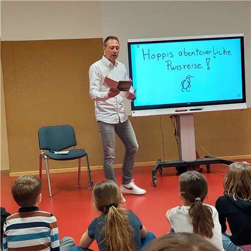 Autor Markus Theisen zu Besuch 