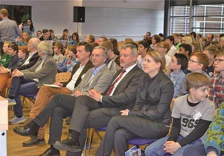 Siegerehrung des Wettbewerbs „Jugend forscht - Schüler experimentieren“ 