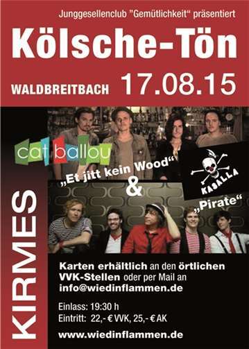 Drei Stunden mit "Kasalla und Cat Ballou" Drei Stunden mit "Kasalla und Cat Ballou"