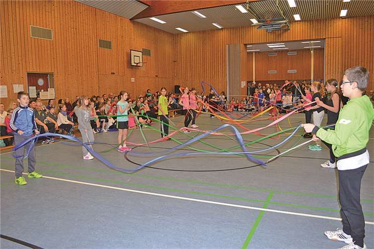 34. Tag des Sports lockte Hunderte von Zuschauern auf das Inselgymnasium 