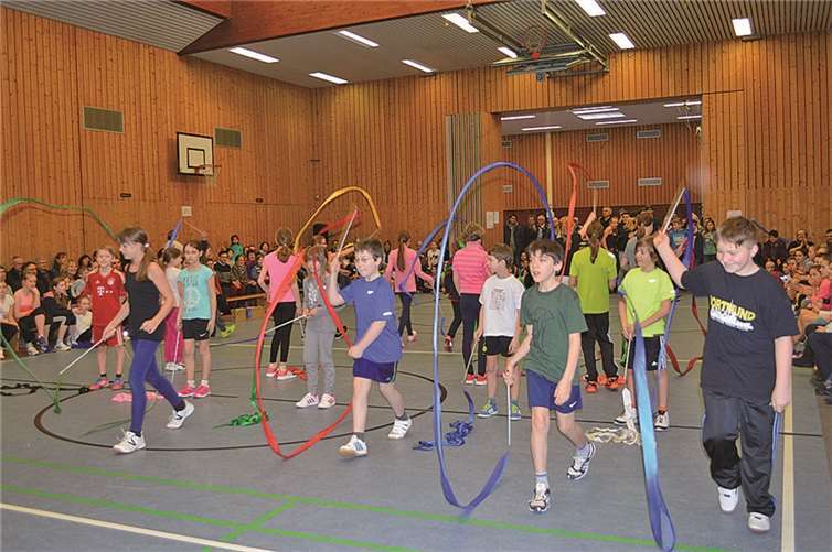 34. Tag des Sports lockte Hunderte von Zuschauern auf das Inselgymnasium 