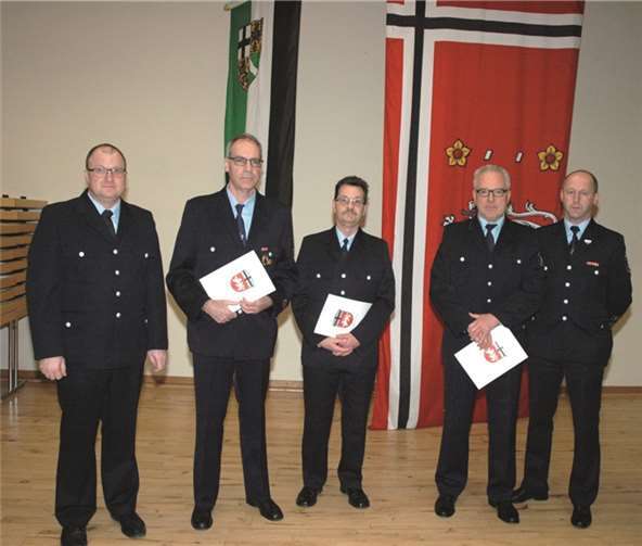 Ernennungen von Führungskräften und Beförderungen in den Feuerwehren  