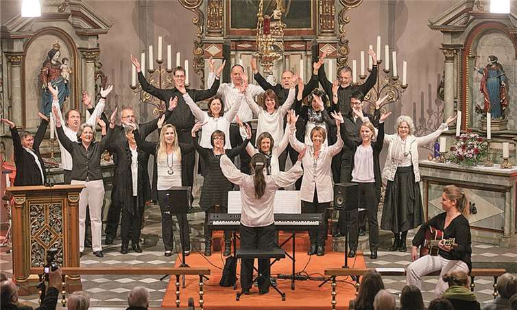 Wachtberger Gospelchor gab zwei Zugaben