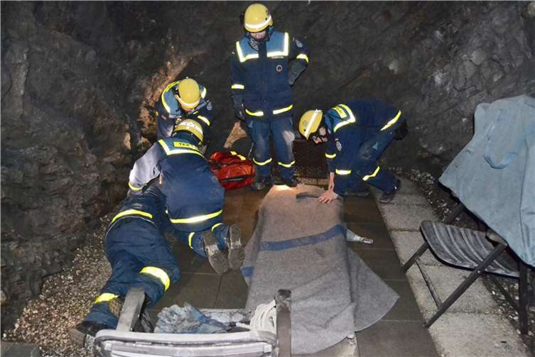 Spannendes Training im Bergwerk 