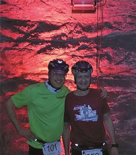 Teilnahme am 9. Kristallmarathon 550 m unter der Erde 