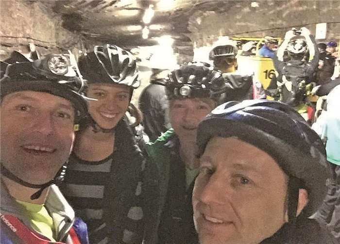 Teilnahme am 9. Kristallmarathon 550 m unter der Erde 