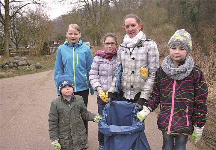 Viele Helfer unterwegs 