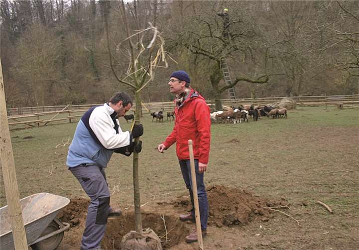 Viele Helfer unterwegs 