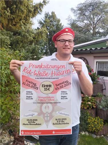 Südernacher starten mit dem Kartenvorverkauf für die Sitzungen 2025 