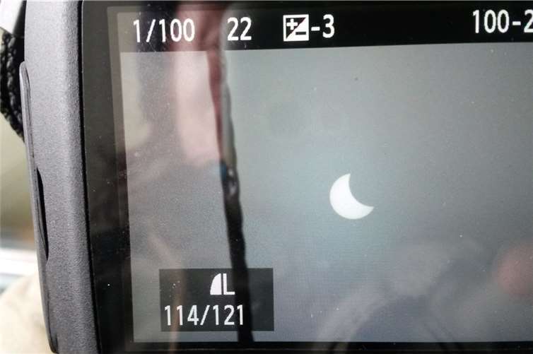 Sonnenfinsternis in Spessart 