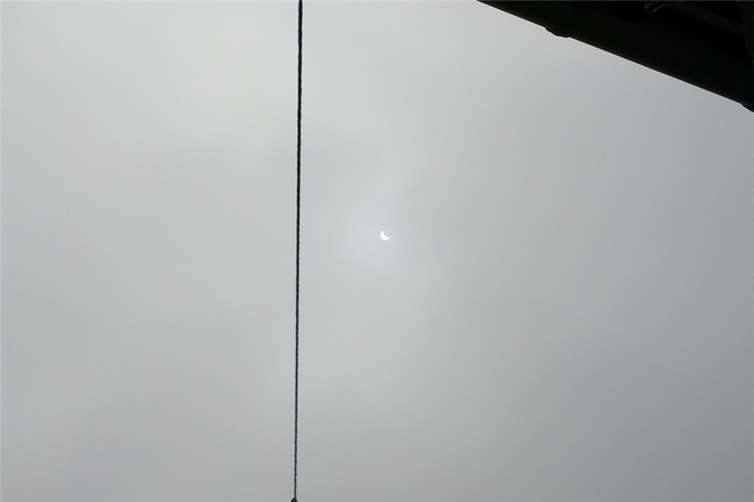 Sonnenfinsternis in Spessart 