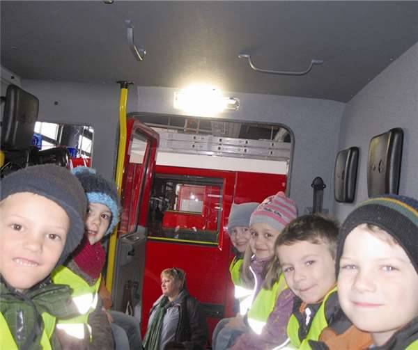 Besuch der Feuerwehrschule auf dem Asterstein