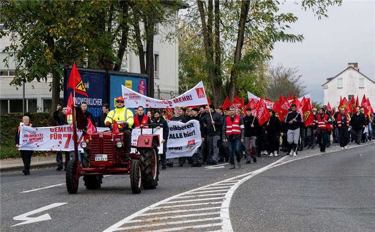 Neuwied: Warnstreik vor ZF Aftermarket 