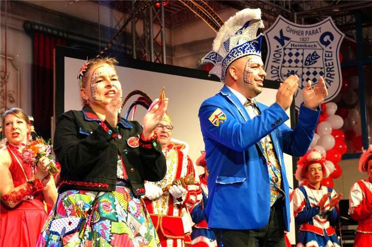 Sven I. und Sarah (Preußiger) regieren die Fastnachtshochburg Sven I. und Sarah (Preußiger) regieren die Fastnachtshochburg