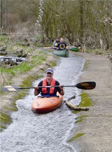 Paddeln auf der Sieg 