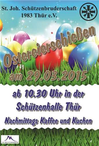 Ostereierschießen am Palmsonntag 