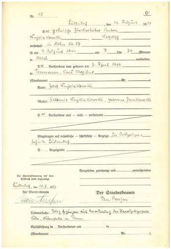 Am Wegesrand – Gedenkstein für einen Zwangsarbeiter (2) 