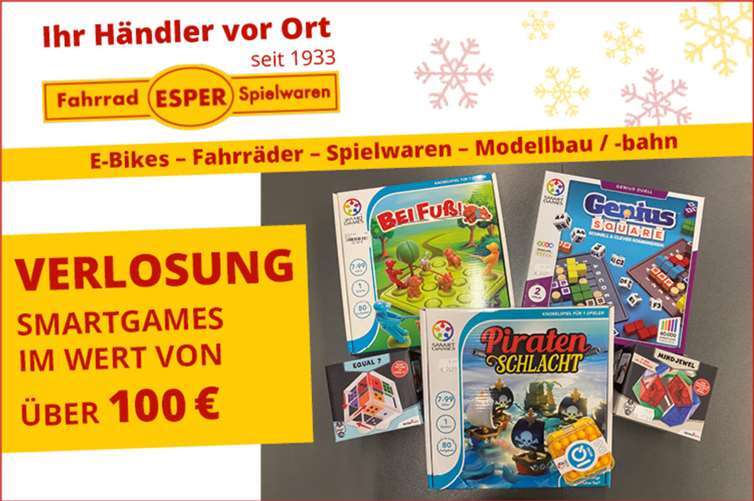 5. Türchen: Fahrrad ESPER Spielwaren 