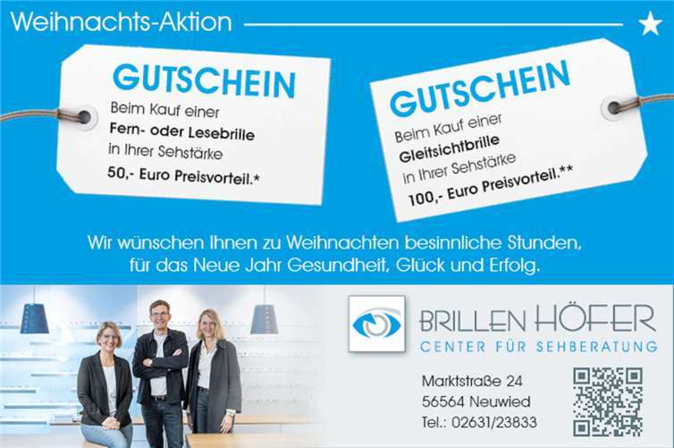 7. Türchen: Brillen Höfer 