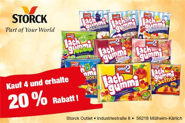 8. Türchen: Storck Outlet Mülheim-Kärlich 