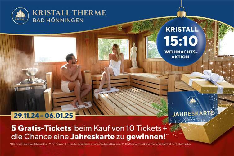 14. Türchen: Kristall Therme Bad Hönningen 