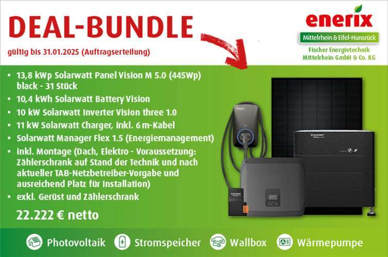 16. Türchen: Enerix - Fischer Energietechnik Mittelrhein 