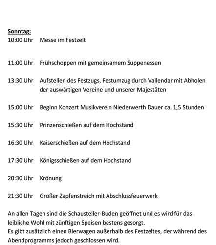 Jubiläumsschützenfest ist in Vorbereitung